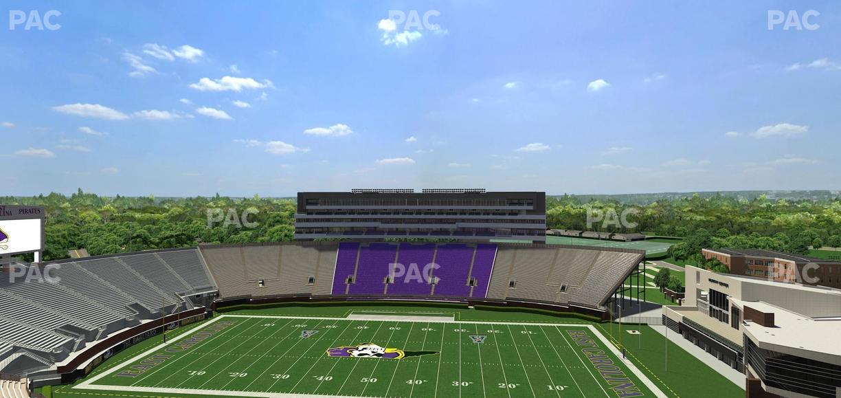 Dowdy-Ficklen Stadium - Section 216 Seat View