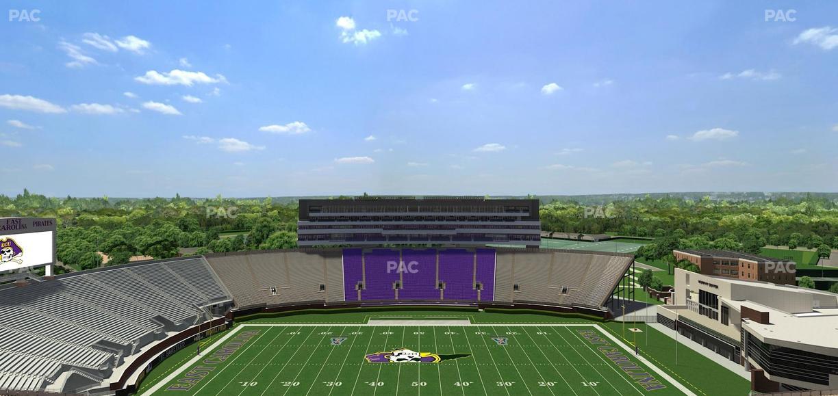 Dowdy-Ficklen Stadium - Section 217 Seat View