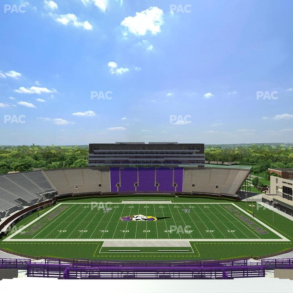 Dowdy-Ficklen Stadium - Section 217 Seat View