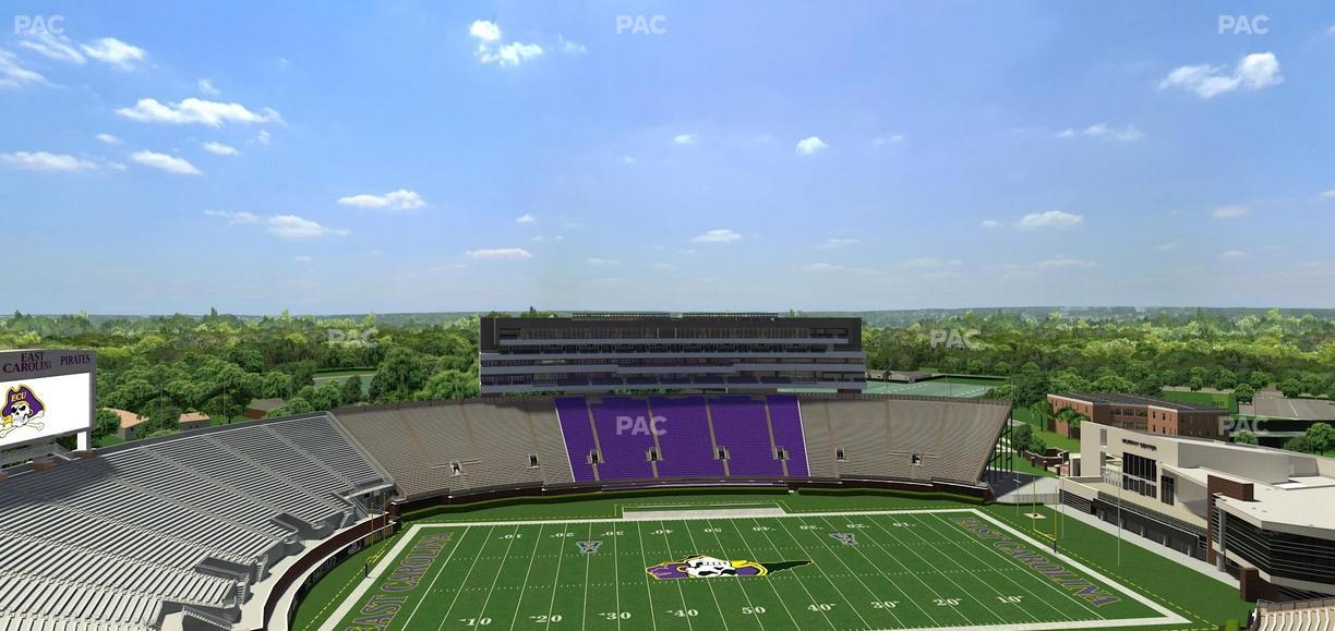 Dowdy-Ficklen Stadium - Section 218 Seat View
