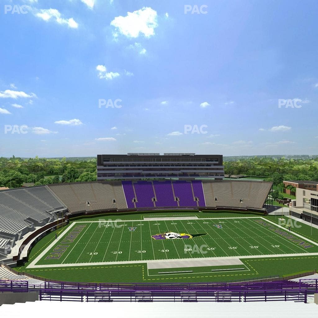 Dowdy-Ficklen Stadium - Section 218 Seat View