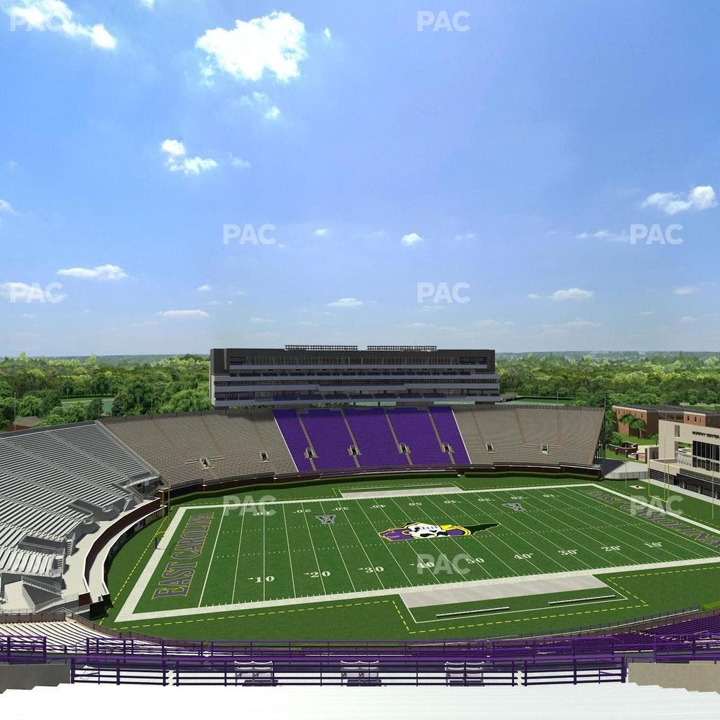 Dowdy-Ficklen Stadium - Section 219 Seat View