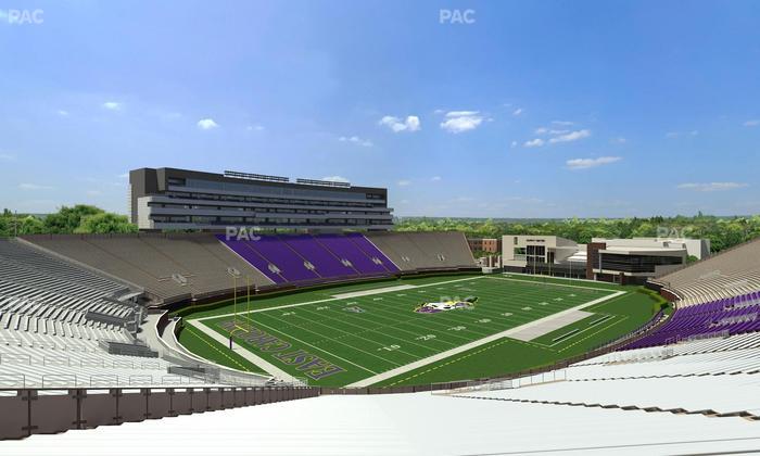Dowdy-Ficklen Stadium - Section 22 Seat View