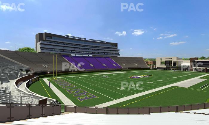 Dowdy-Ficklen Stadium - Section 22 Seat View