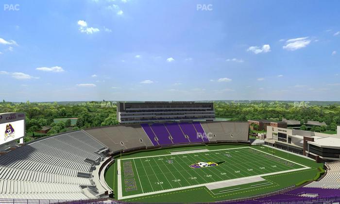 Dowdy-Ficklen Stadium - Section 220 Seat View