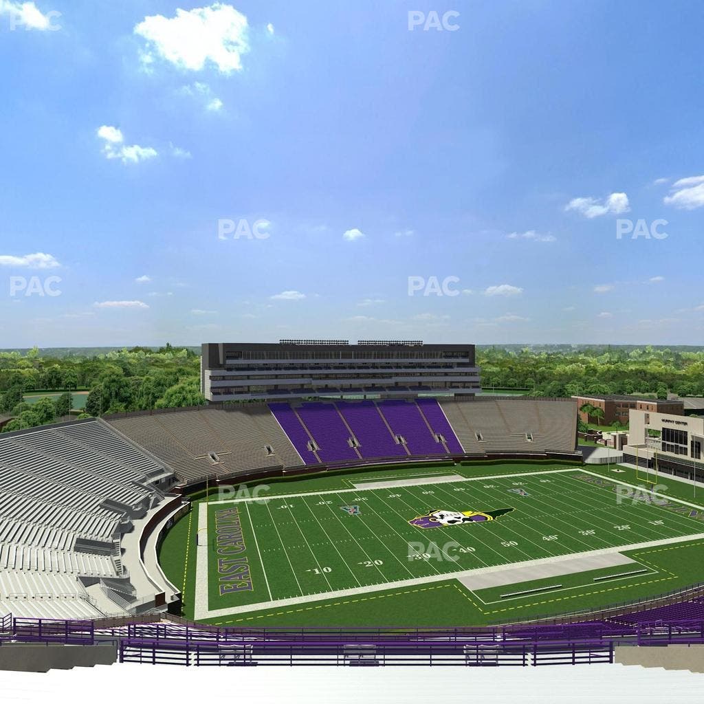 Dowdy-Ficklen Stadium - Section 220 Seat View