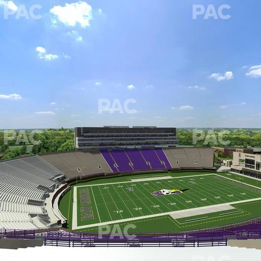 Dowdy-Ficklen Stadium - Section 220 Seat View