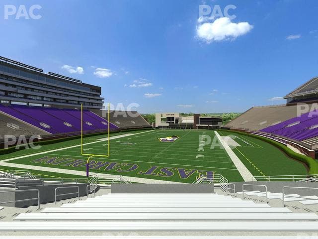 Dowdy-Ficklen Stadium - Section 25 Seat View