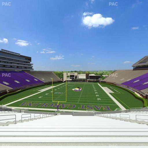 Dowdy-Ficklen Stadium - Section 26 Seat View