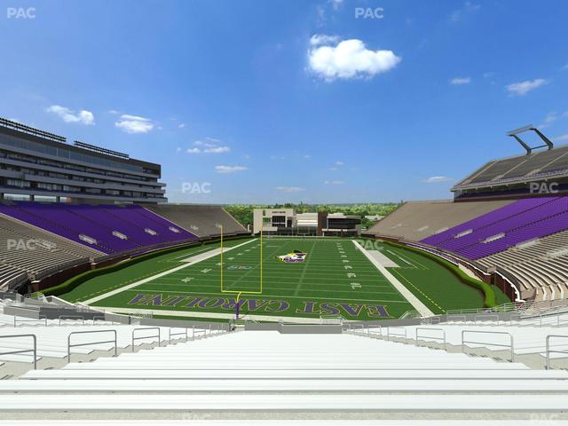 Dowdy-Ficklen Stadium - Section 26 Seat View
