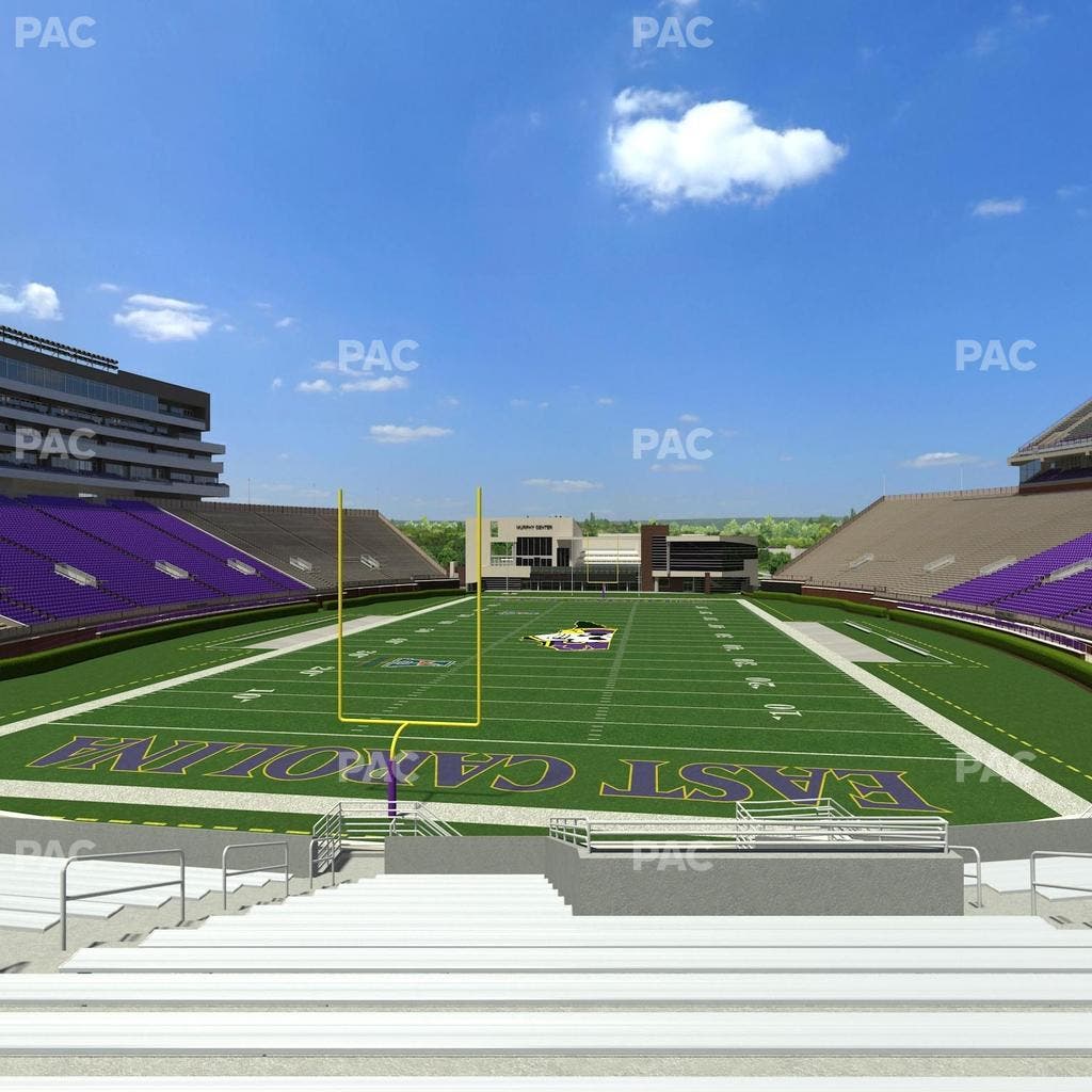 Dowdy-Ficklen Stadium - Section 26 Seat View
