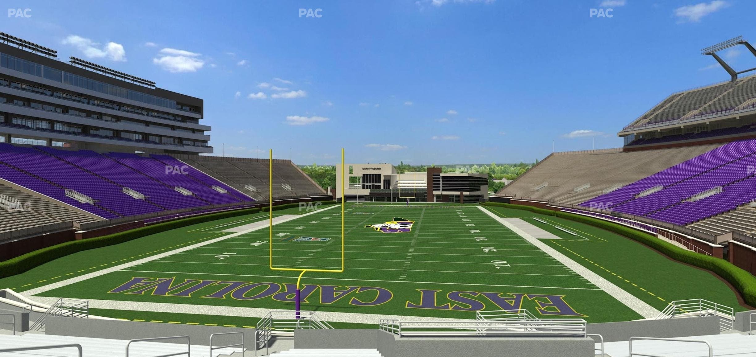 Dowdy-Ficklen Stadium - Section 26 Seat View