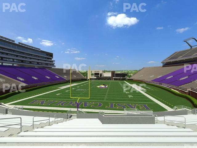 Dowdy-Ficklen Stadium - Section 26 Seat View