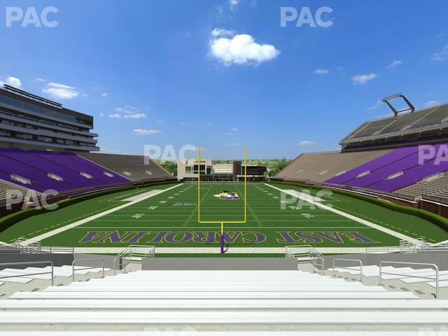 Dowdy-Ficklen Stadium - Section 27 Seat View Dowdy-Ficklen Stadium - Section 27 Seat View