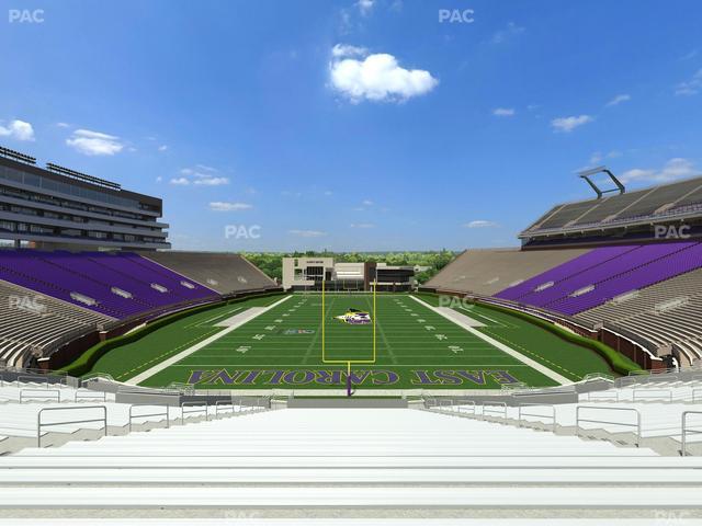 Dowdy-Ficklen Stadium - Section 27 Seat View