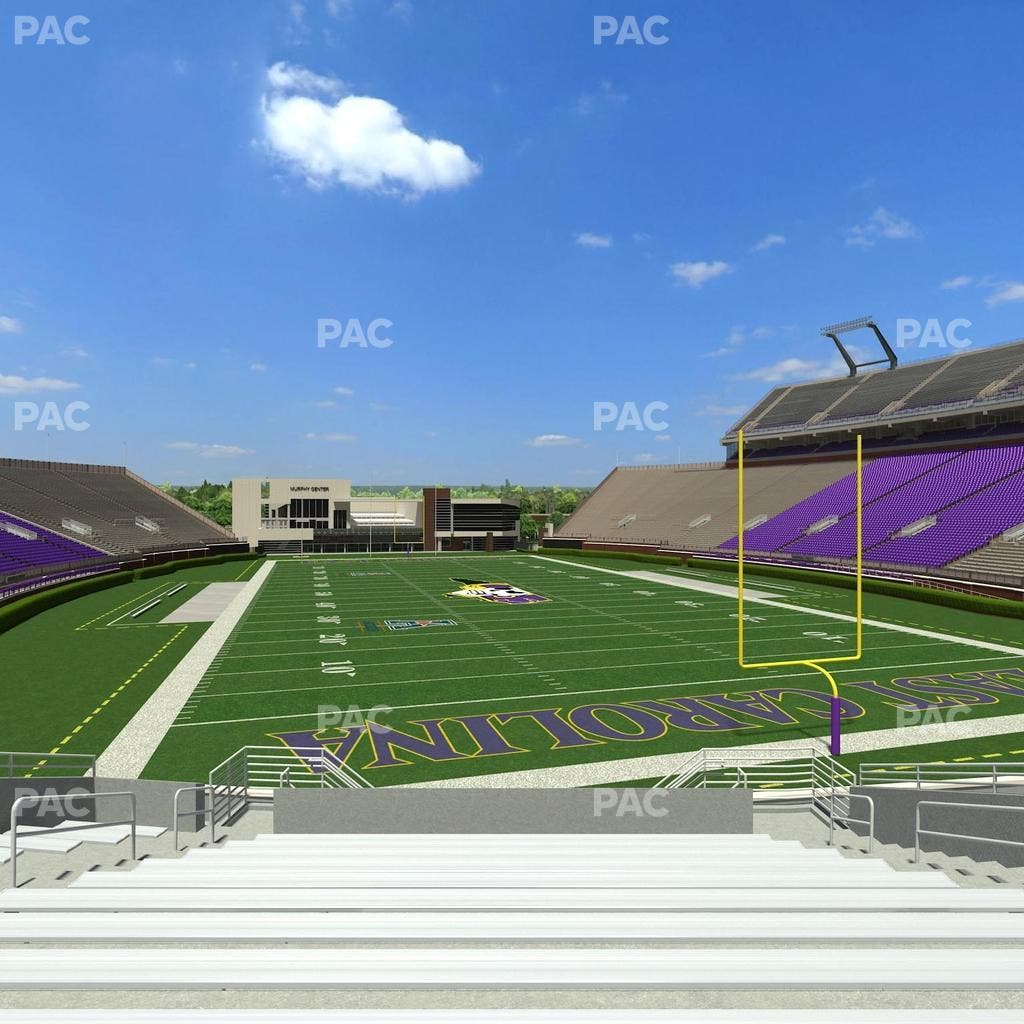 Dowdy-Ficklen Stadium - Section 29 Seat View