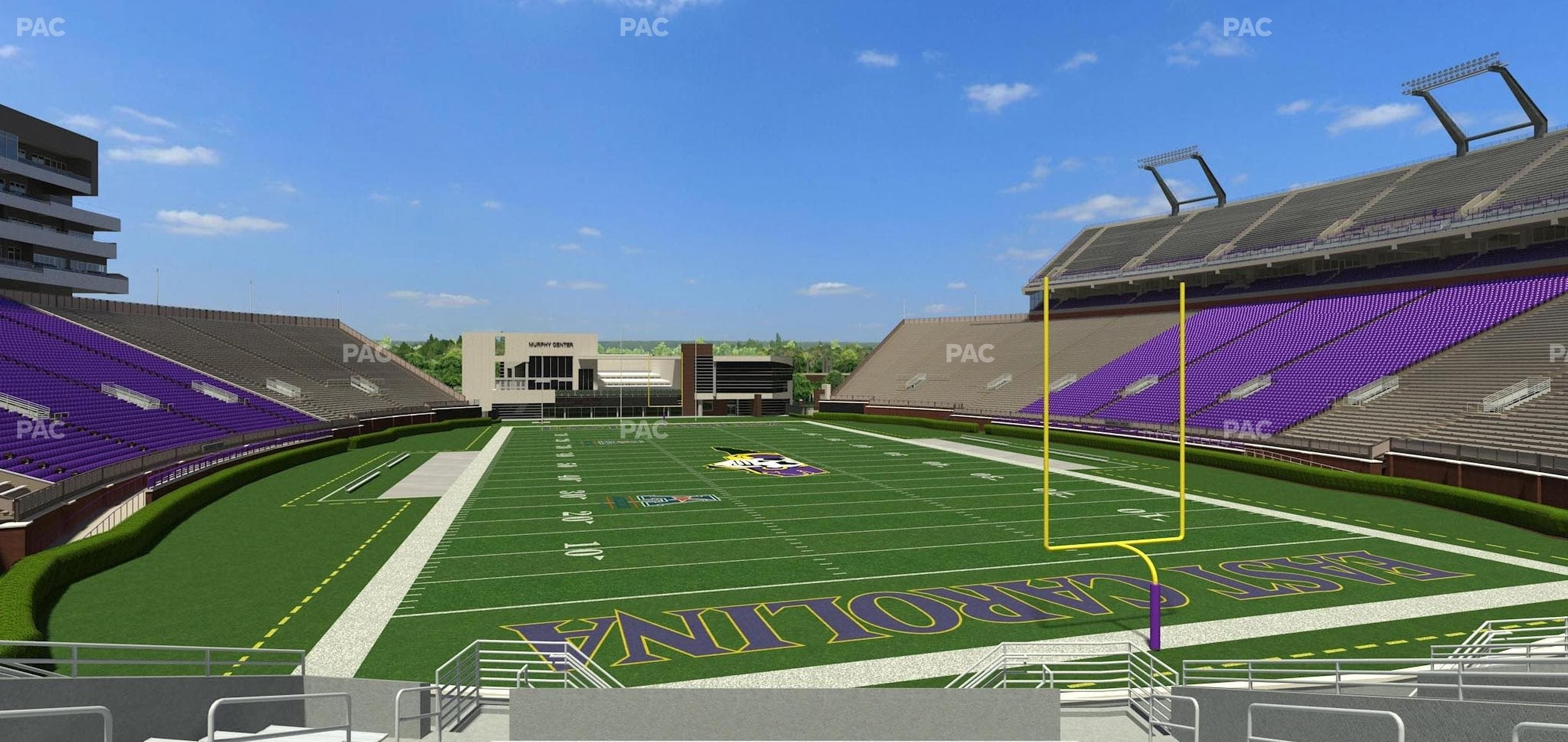 Dowdy-Ficklen Stadium - Section 29 Seat View