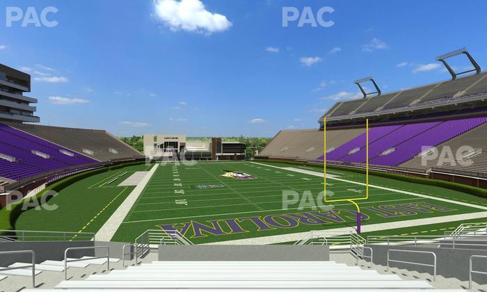 Dowdy-Ficklen Stadium - Section 29 Seat View