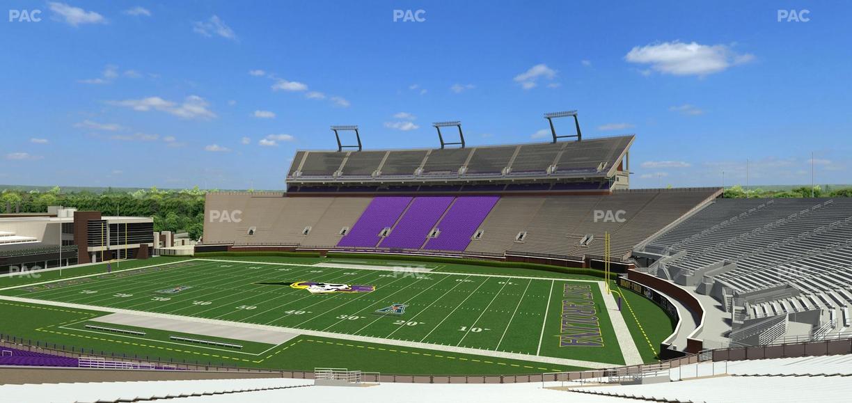 Dowdy-Ficklen Stadium - Section 3 Seat View