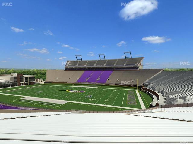 Dowdy-Ficklen Stadium - Section 3 Seat View