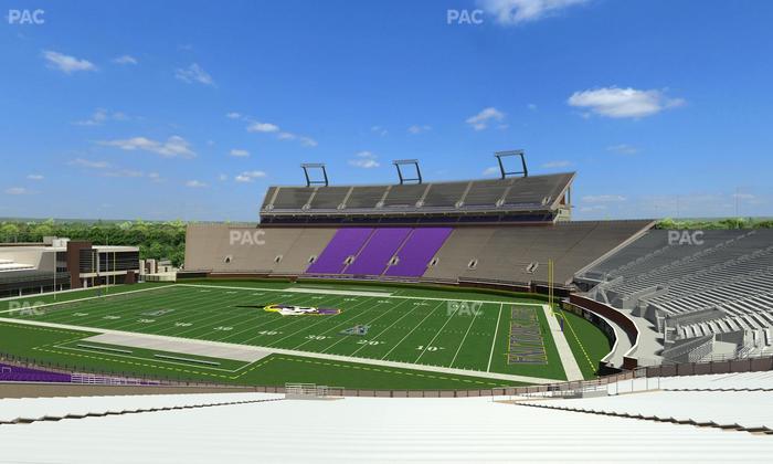 Dowdy-Ficklen Stadium - Section 3 Seat View