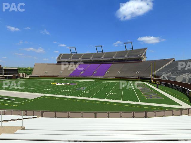 Dowdy-Ficklen Stadium - Section 3 Seat View Dowdy-Ficklen Stadium - Section 3 Seat View