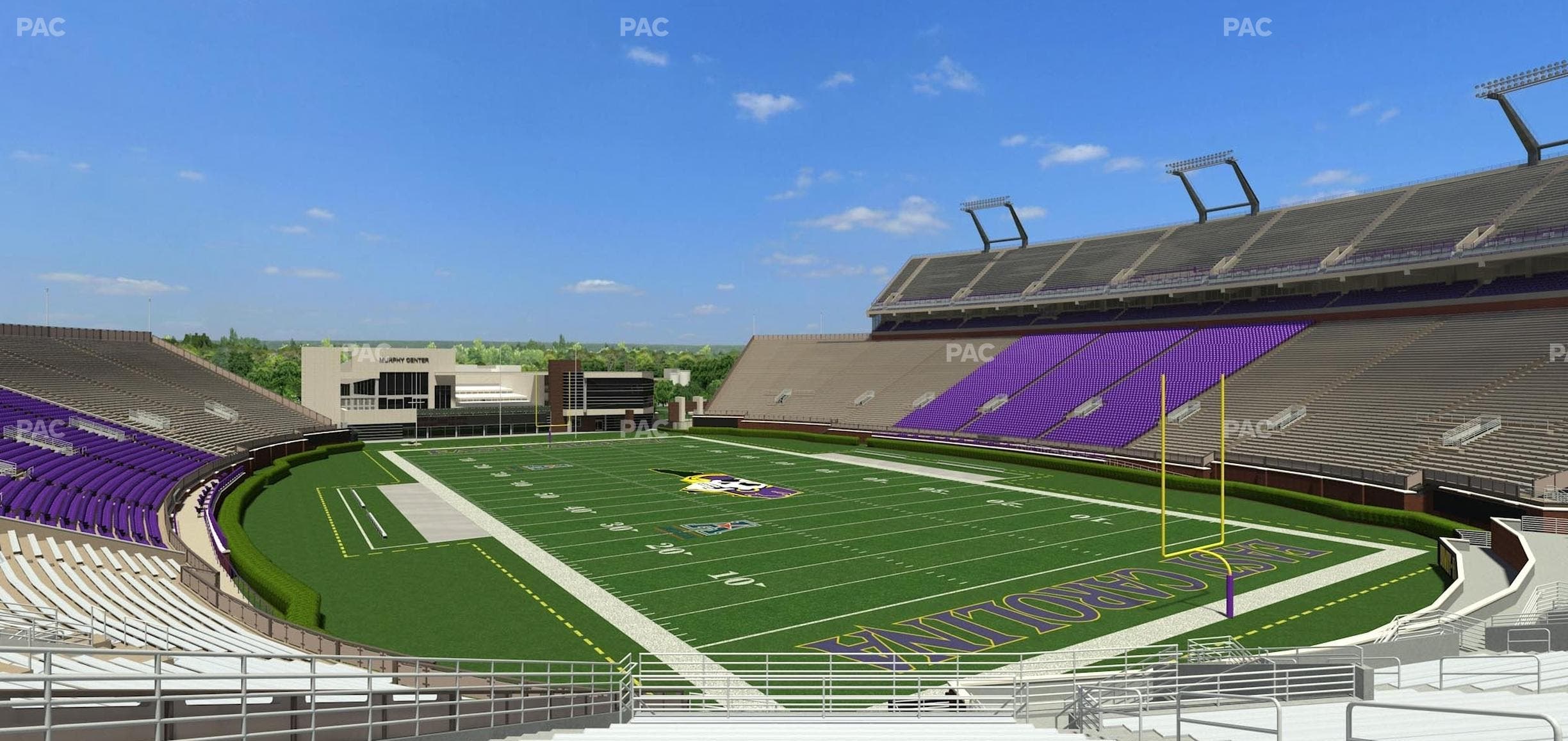 Dowdy-Ficklen Stadium - Section 31 Seat View