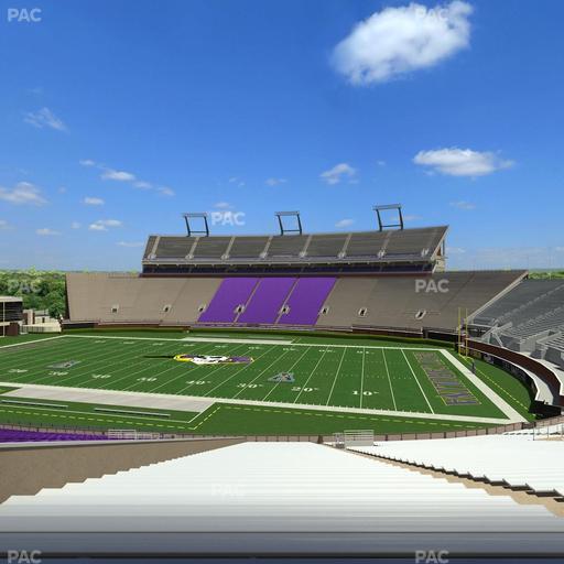Dowdy-Ficklen Stadium - Section 4 A Seat View