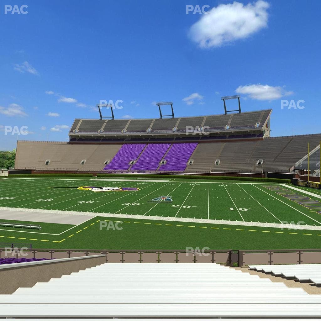 Dowdy-Ficklen Stadium - Section 4 A Seat View