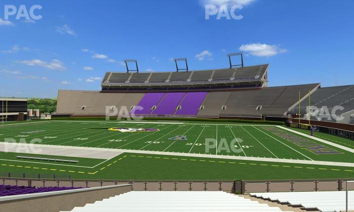 Dowdy-Ficklen Stadium - Section 4 A Seat View