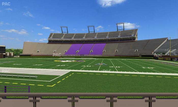 Dowdy-Ficklen Stadium - Section 4 B Seat View