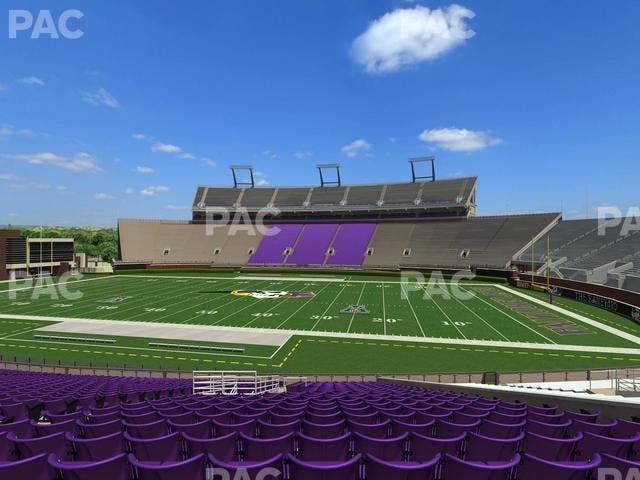 Dowdy-Ficklen Stadium - Section 4 B Seat View