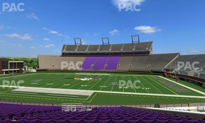 Dowdy-Ficklen Stadium - Section 4 B Seat View