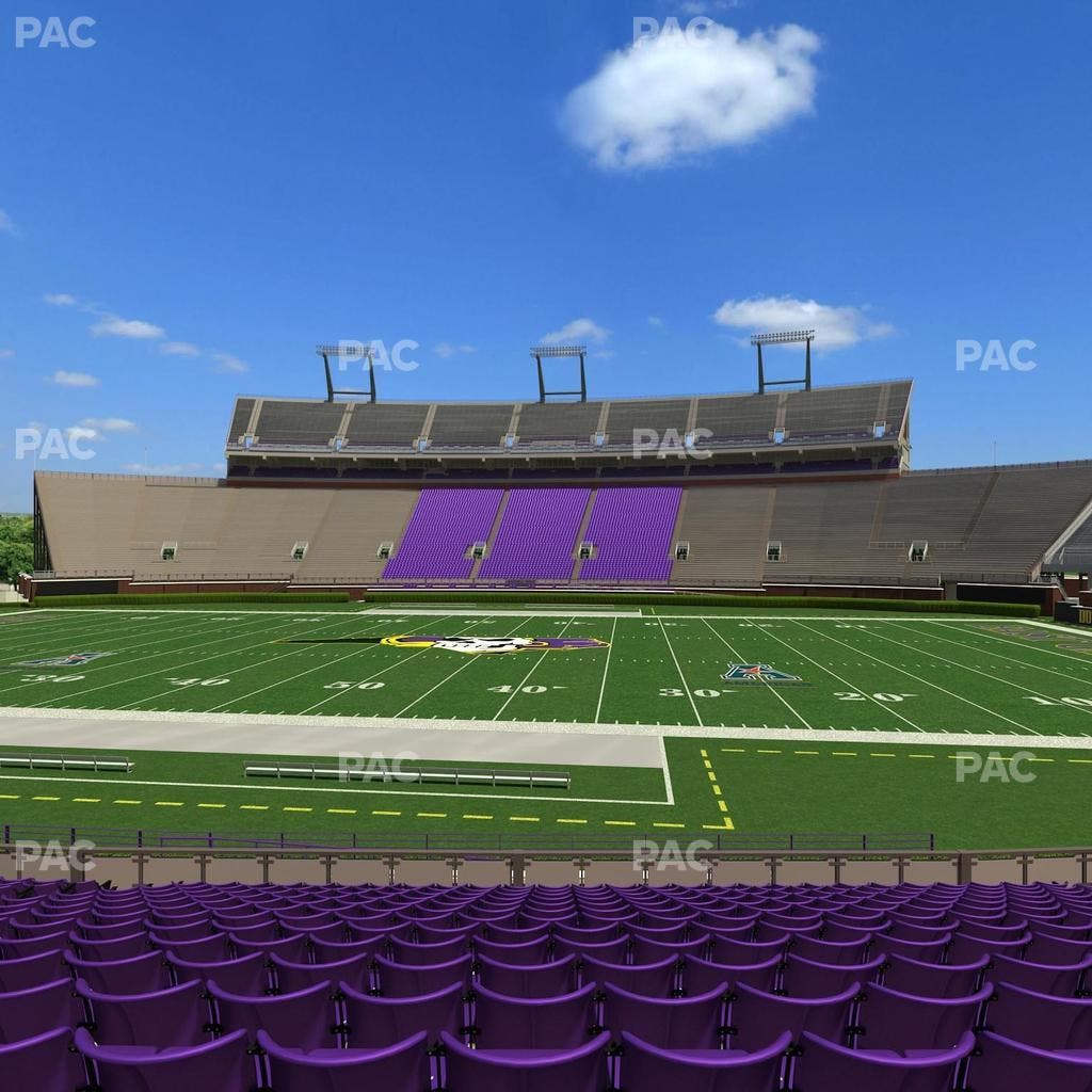 Dowdy-Ficklen Stadium - Section 5 Seat View