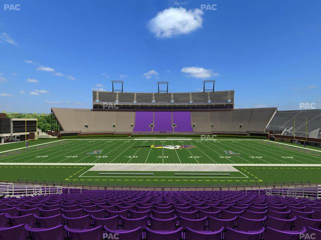 Dowdy-Ficklen Stadium - Section 6 Seat View