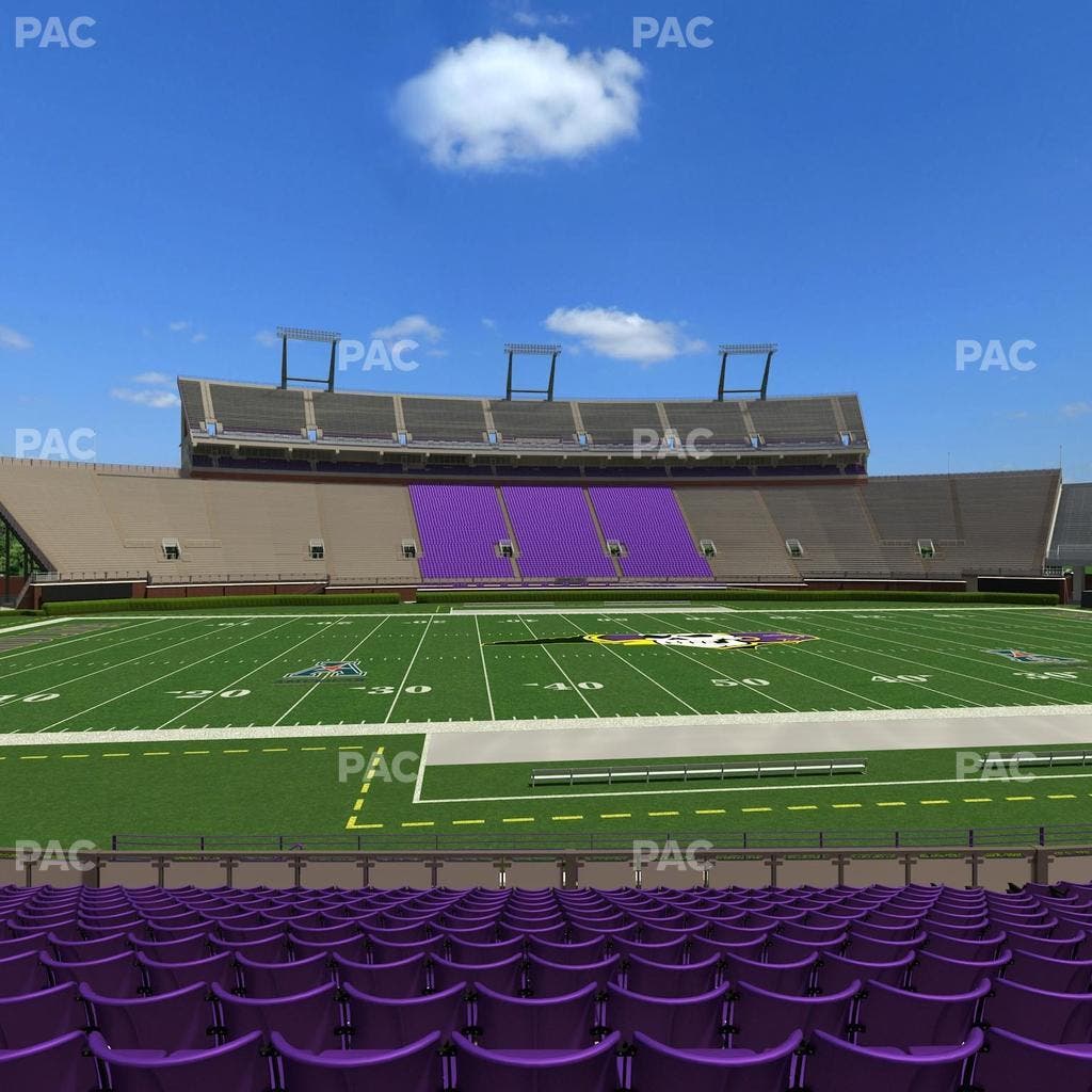 Dowdy-Ficklen Stadium - Section 7 Seat View
