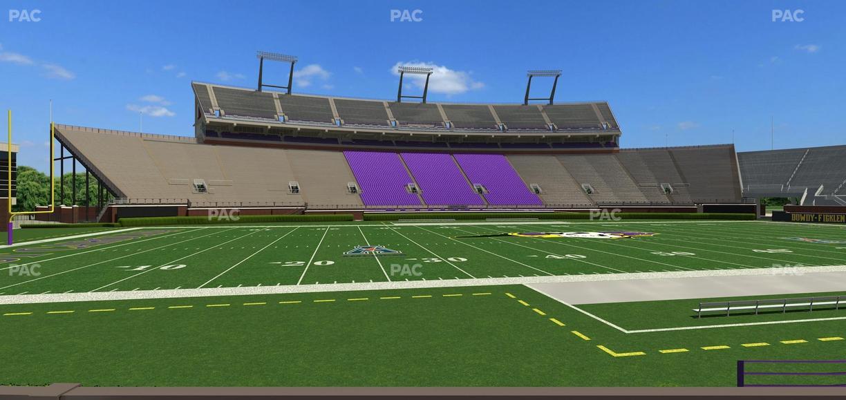 Dowdy-Ficklen Stadium - Section 8 A Seat View