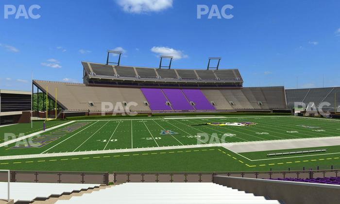 Dowdy-Ficklen Stadium - Section 8 B Seat View