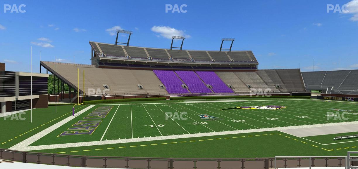 Dowdy-Ficklen Stadium - Section 9 Seat View