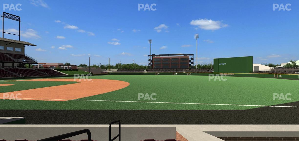 Dudy Noble Field - Section 101 Seat View