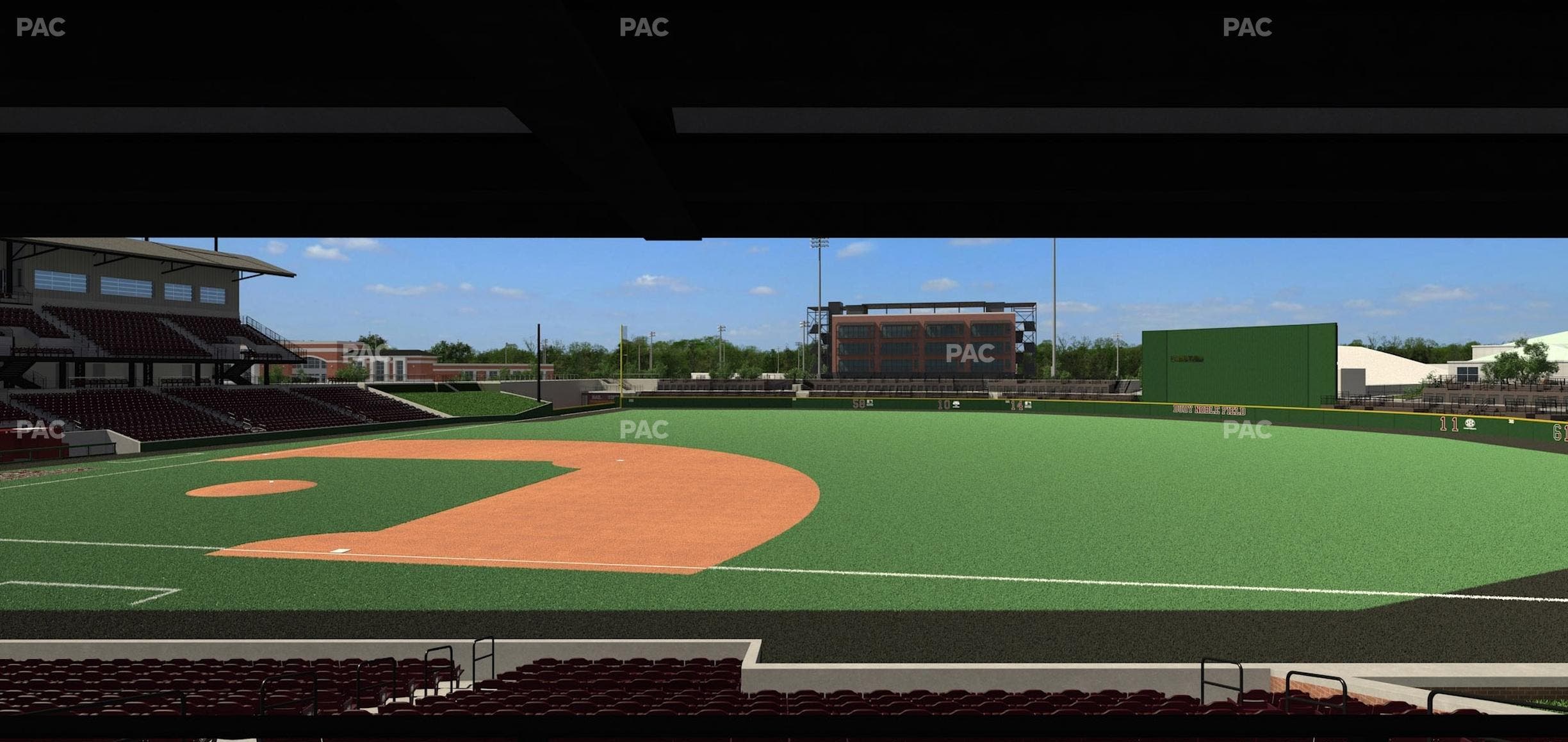 Dudy Noble Field - Section 102 Seat View
