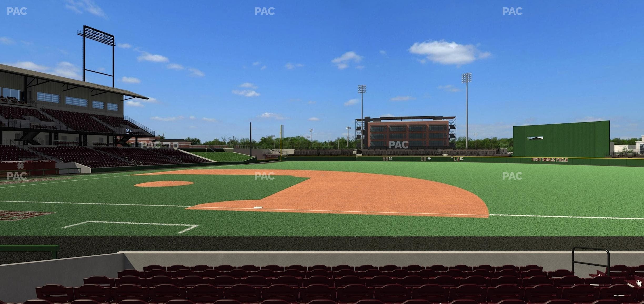 Dudy Noble Field - Section 103 Seat View