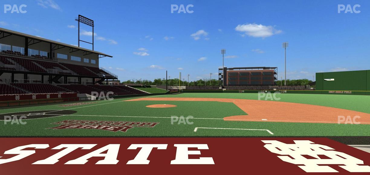 Dudy Noble Field - Section 104 Seat View