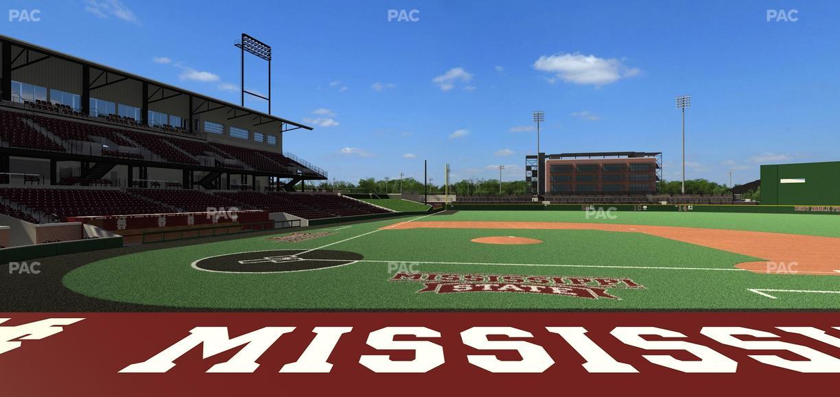 Dudy Noble Field - Section 105 Seat View