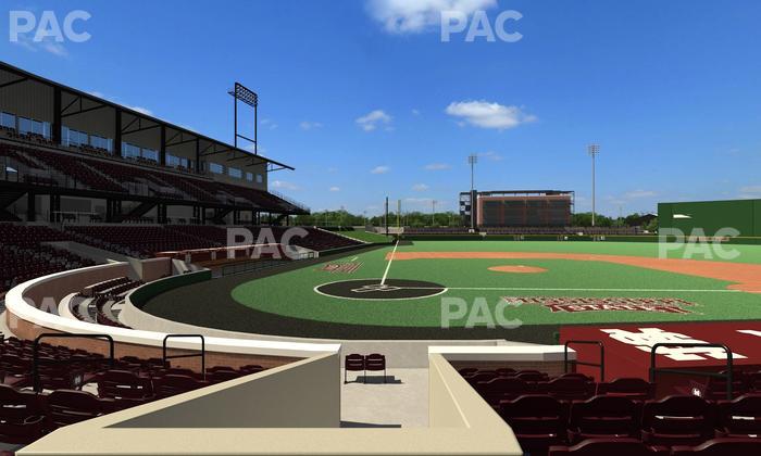 Dudy Noble Field - Section 106 Seat View