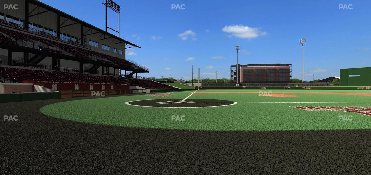 Dudy Noble Field - Section 106 Seat View