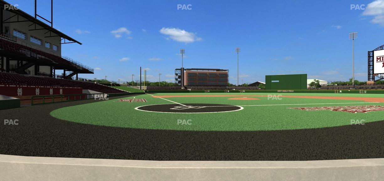 Dudy Noble Field - Section 107 Seat View