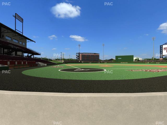 Dudy Noble Field - Section 107 Seat View