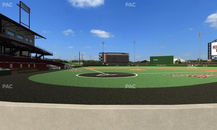 Dudy Noble Field - Section 107 Seat View