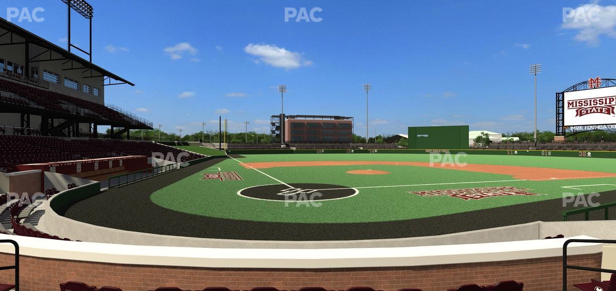 Dudy Noble Field - Section 107 Seat View